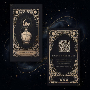 Luxury Vintage Perfume   Celestial A Business Card