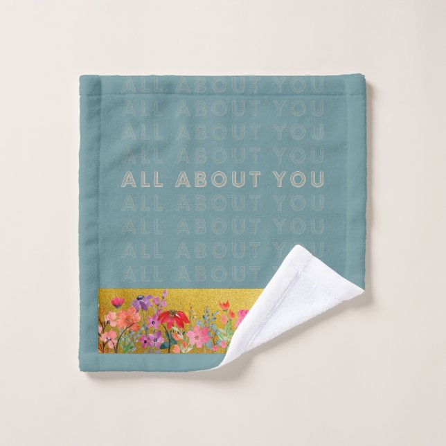 LUXURY WASHCLOTH - ALL ABOUT YOU WASH CLOTH (Wash Cloth)