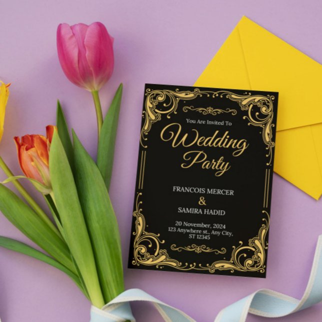 Luxury Wedding-Gifte Invitation  (Creator Uploaded)