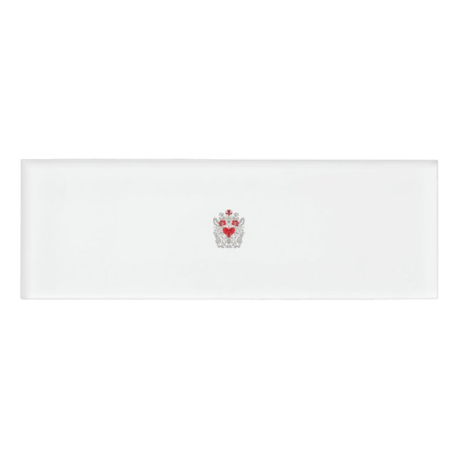 Luxury Wedding Guest Name Tags (Front)