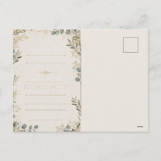 Luxury Wedding Invitation – Minimalist Ivory style