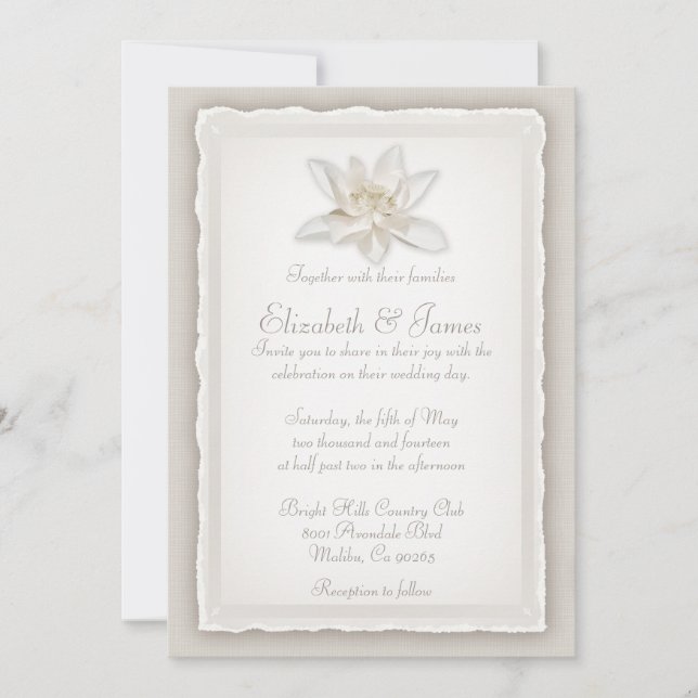 Luxury Wedding Invitations (Front)