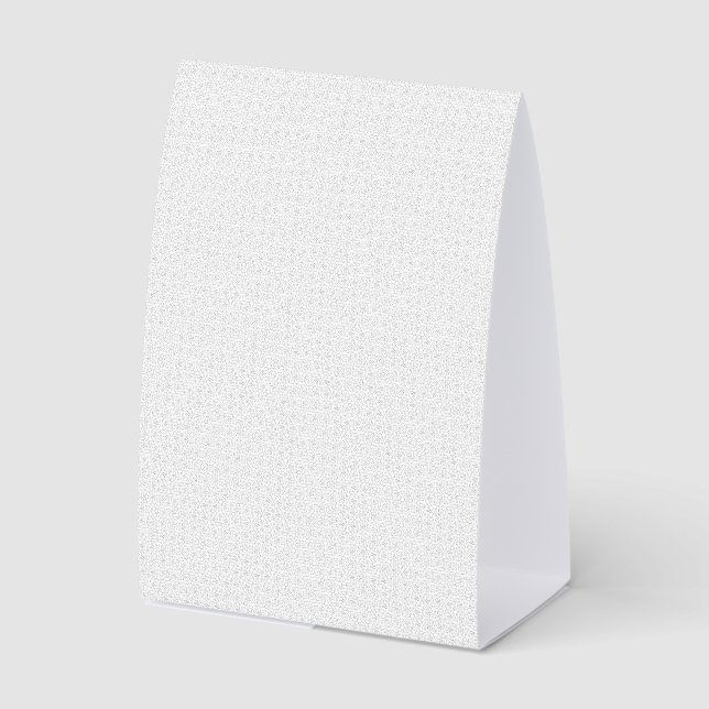 Luxury White Monogram File Folder Set (Front)