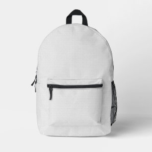Luxury White Monogram File Folder Set Printed Backpack
