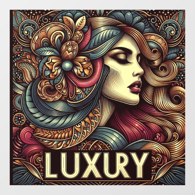 Luxury  window cling (Sheet)