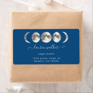 Luxury Yoga Studio Packaging Label