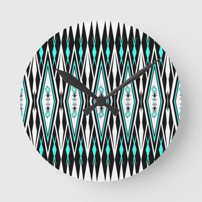 Luyu ~ Wild Dove Round Clock (Front)