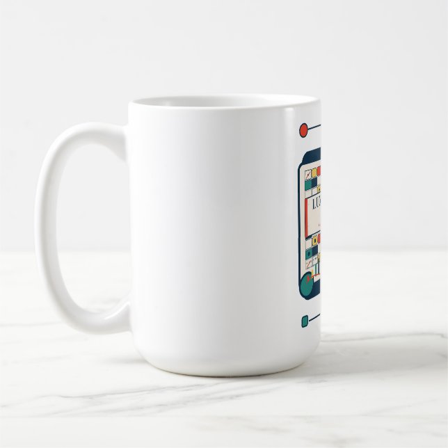 Luz Valiente Visual Culture Studio  Coffee Mug (Left)