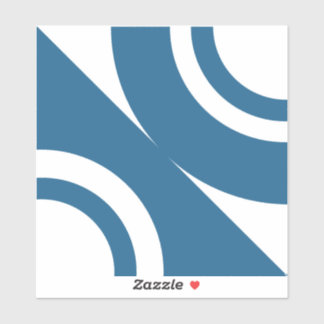 Luza Geometric Modern Ceramic Tile - Blue