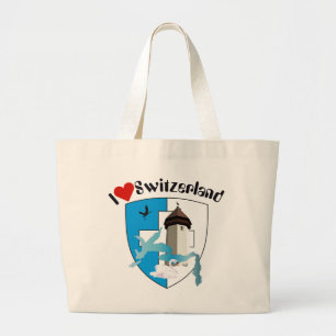 Luzern Schweiz Tasche Large Tote Bag
