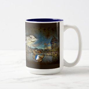 LUZERN Vintage Grunge - Coffee-, Tea Mug