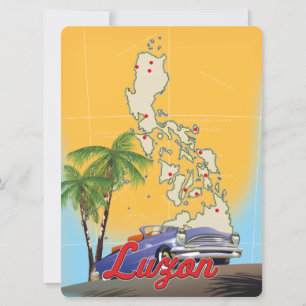 Luzon Philippines Travel poster