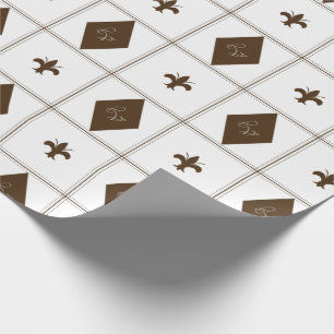 LV Diamond Wrapping Paper