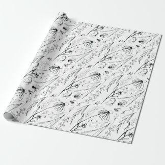 LV Floral Wrapping Paper
