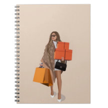 LV Girl Notebook