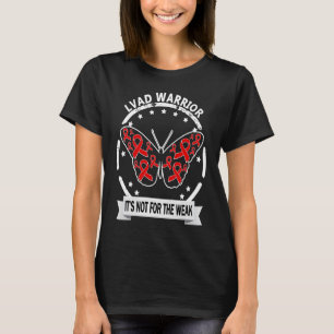 LVAD Warrior red ribbon day inspirational T-Shirt