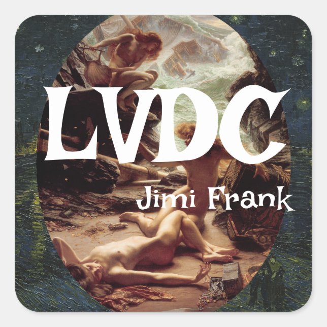 LVDC SQUARE STICKER (Front)
