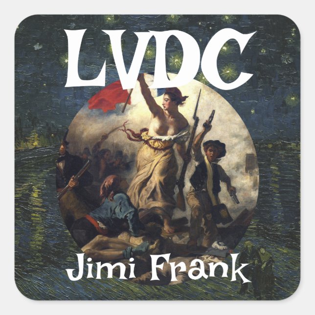 LVDC SQUARE STICKER (Front)