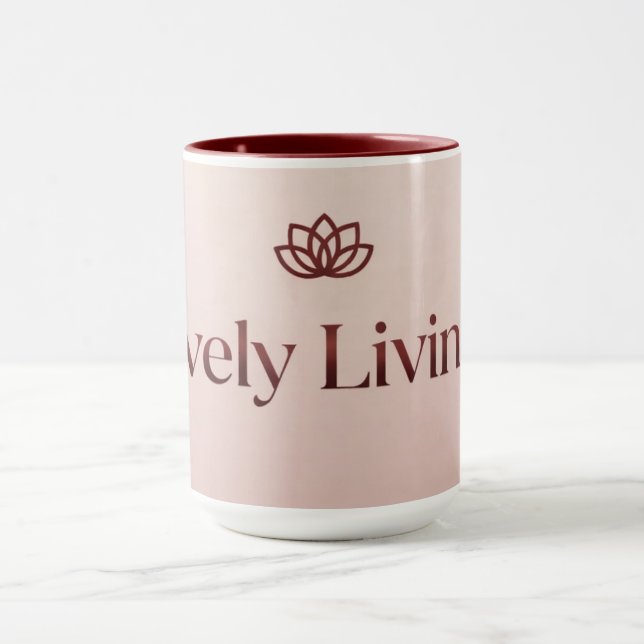 Lvely Living mug (Center)