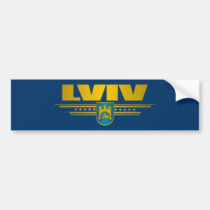 Lviv COA Bumper Sticker