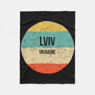 Lviv Ukraine 3 Fleece Blanket