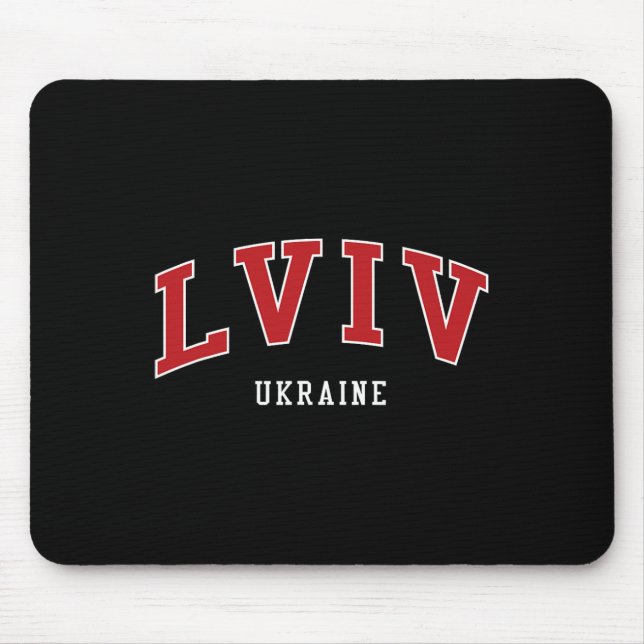 Lviv Ukraine College University Style  Mouse Mat (Front)