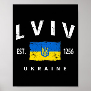 Lviv Ukraine Ukrayina Lwów Poster