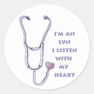 LVN Nurse  Sticker 