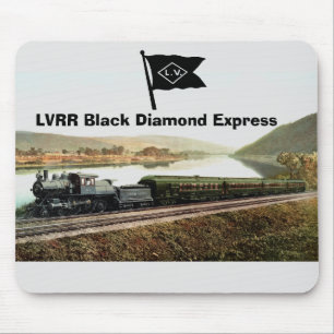 LVRR Black Diamond Express Mouse Mat