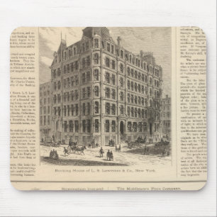 LW Lawrence and Bankers Birmingham Iron Mouse Mat