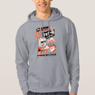 LWILE E. COYOTE™   ACME TNT Dynamite Plunger Hoodie