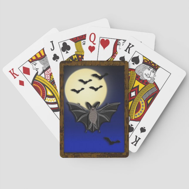 LWood Bat Bicycle Playing Cards (Back)