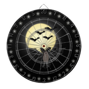 Lwood Bat Cute Custom Regulation Dart Board