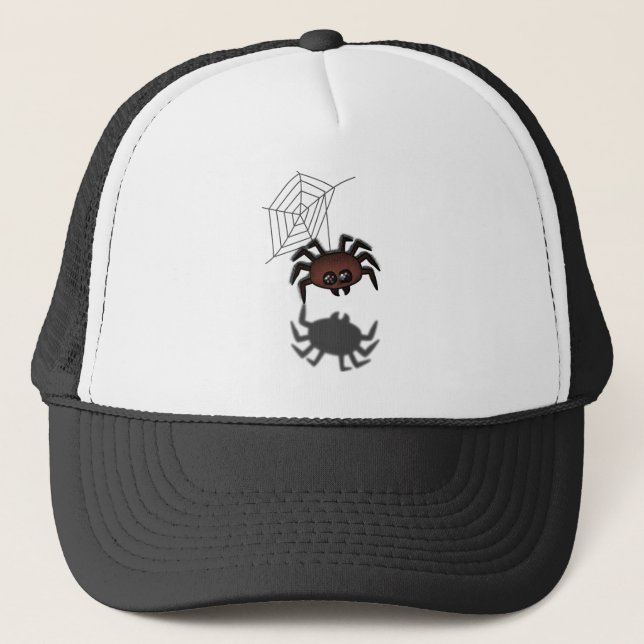 Lwood Spider Trucker Hat (Front)
