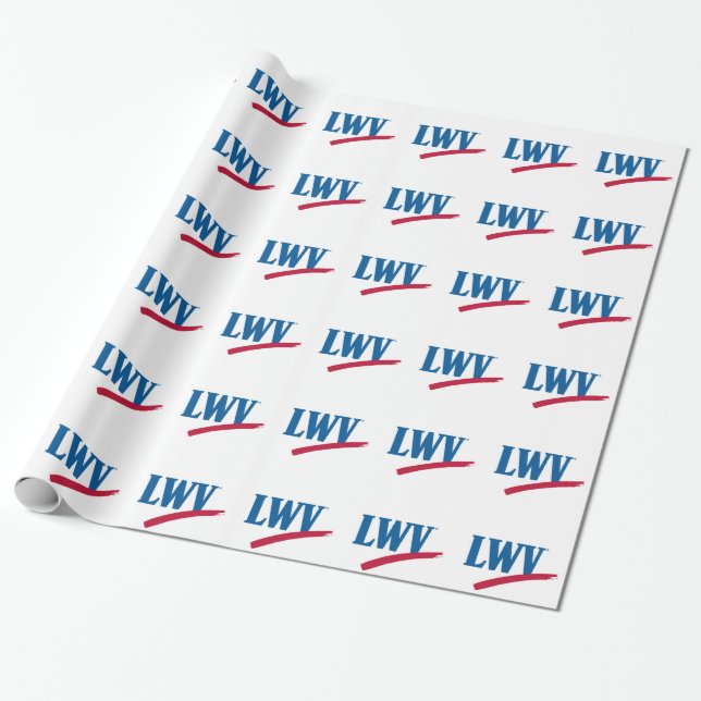LWV Wrapping Paper from LWVKA (Unrolled)