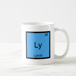 Ly - Lynch Funny Chemistry Element Symbol T-Shirt Coffee Mug