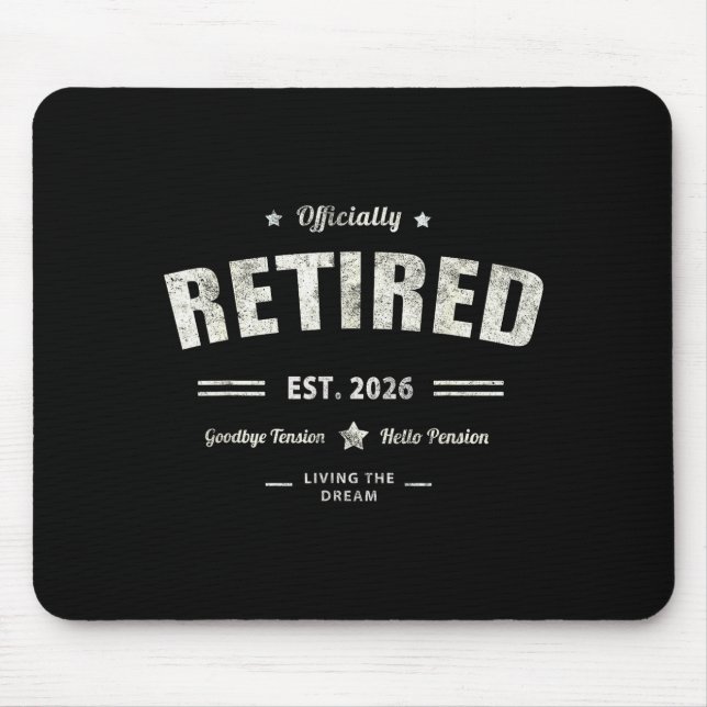 Ly Retired 2026 Mother Vacation Mom Holiday Keepsa Mouse Mat (Front)