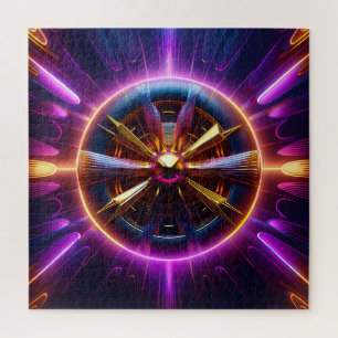 Lyapunov Fractal Much Manipulated Jigsaw Puzzle