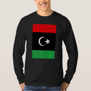 Lybian Retro Vintage National Flag Libya T-Shirt