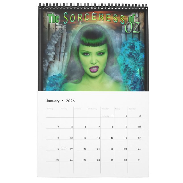 Lycan Productions Famous Literature Calendar 2014 (Jan 2026)