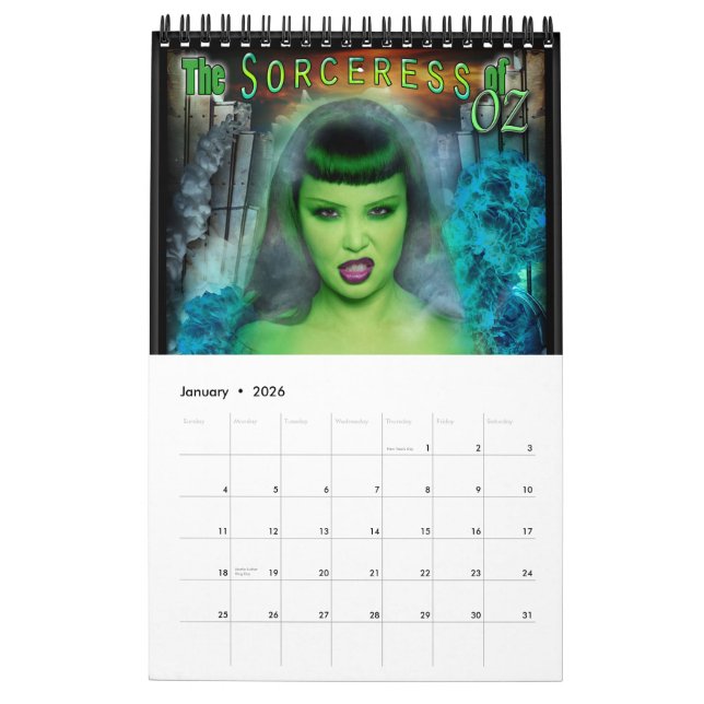 Lycan Productions Famous Literature Calendar 2014 (Jan 2026)