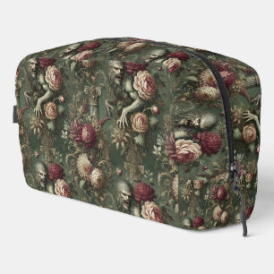 Lycanthropic Verdant – Gothic Floral Design Dopp Kit