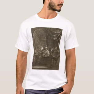 Lycaon Metamorphosed into a Wolf, 1731 (engraving) T-Shirt