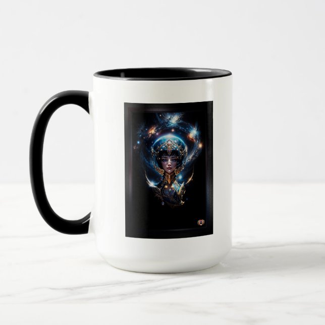 Lycenia The Light Of The Heavens by Xzendor7 Mug (Left)