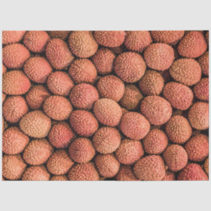 Lychee or Litchi fruit vegan and vegetarian gift Tissue Paper