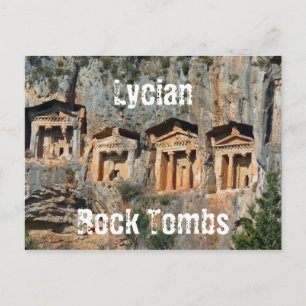 Lycian Rock Tombs Postcard