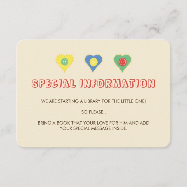 Lycka Till Information Inserts (Front)