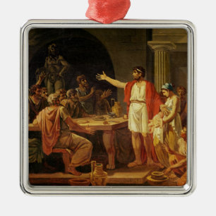 Lycurgus Showing the Ancients of Sparta their Metal Tree Decoration