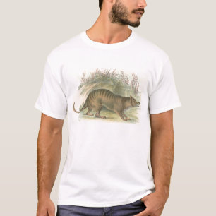 Lydekker - Thylacine - Tasmanian Tiger T-Shirt