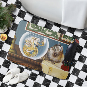 Lydia and the Sea Horse Bath Mat